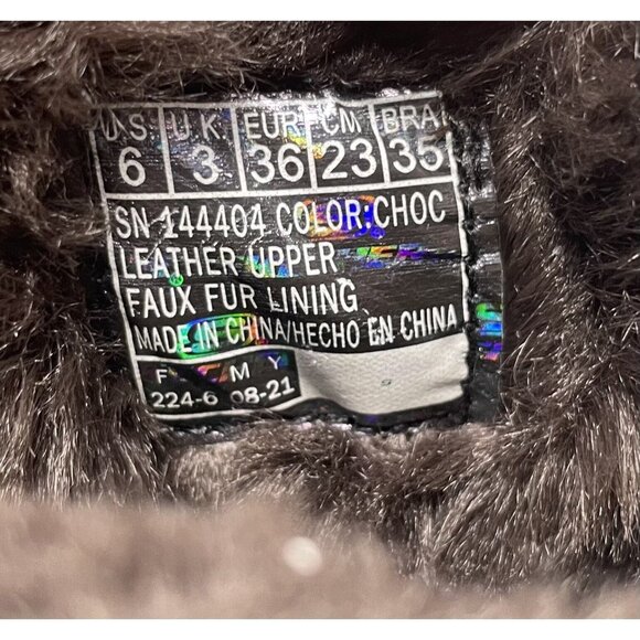 Skechers Boots Womens 6 Brown Ankle Bootie Go Walk Arch Fit Cute N Cozy 144404 - Picture 9 of 9